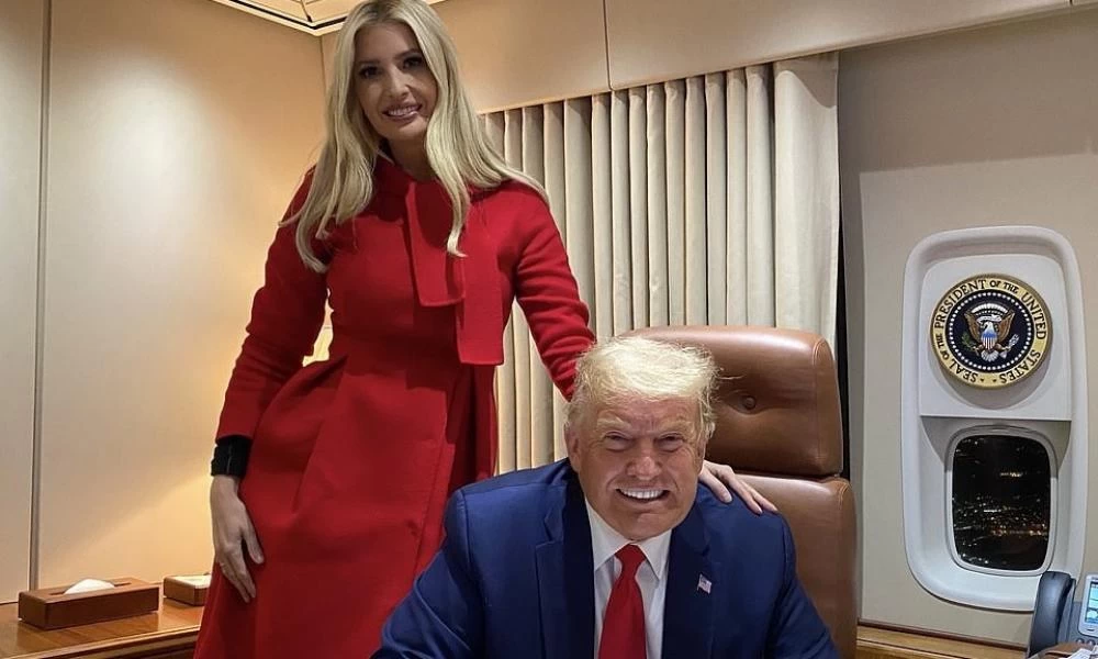 Όταν ο Τραμπ "λύγισε" στο πλευρό του βρέθηκε η κόρη του Ιβάνκα